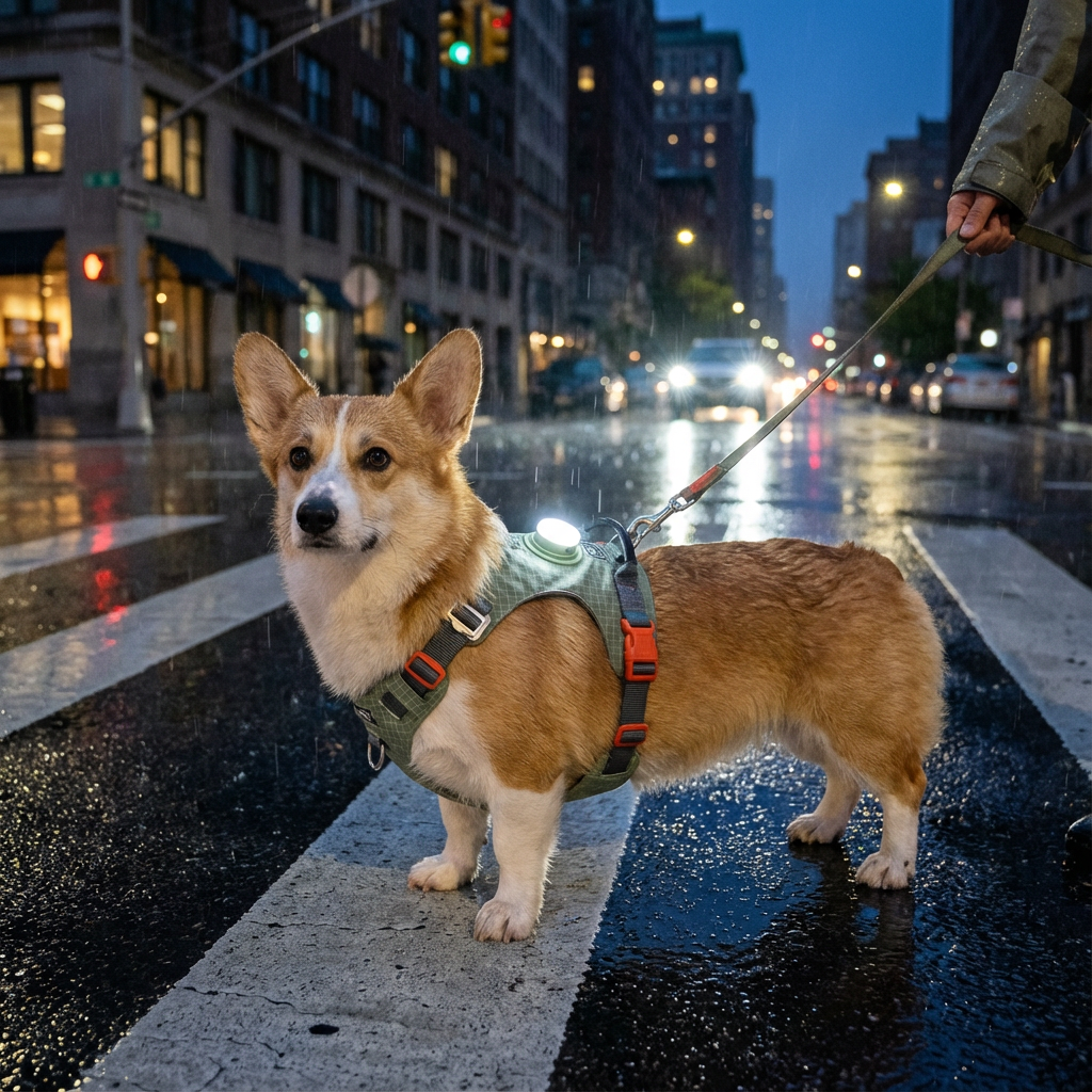 NightBright LED Dog Harness