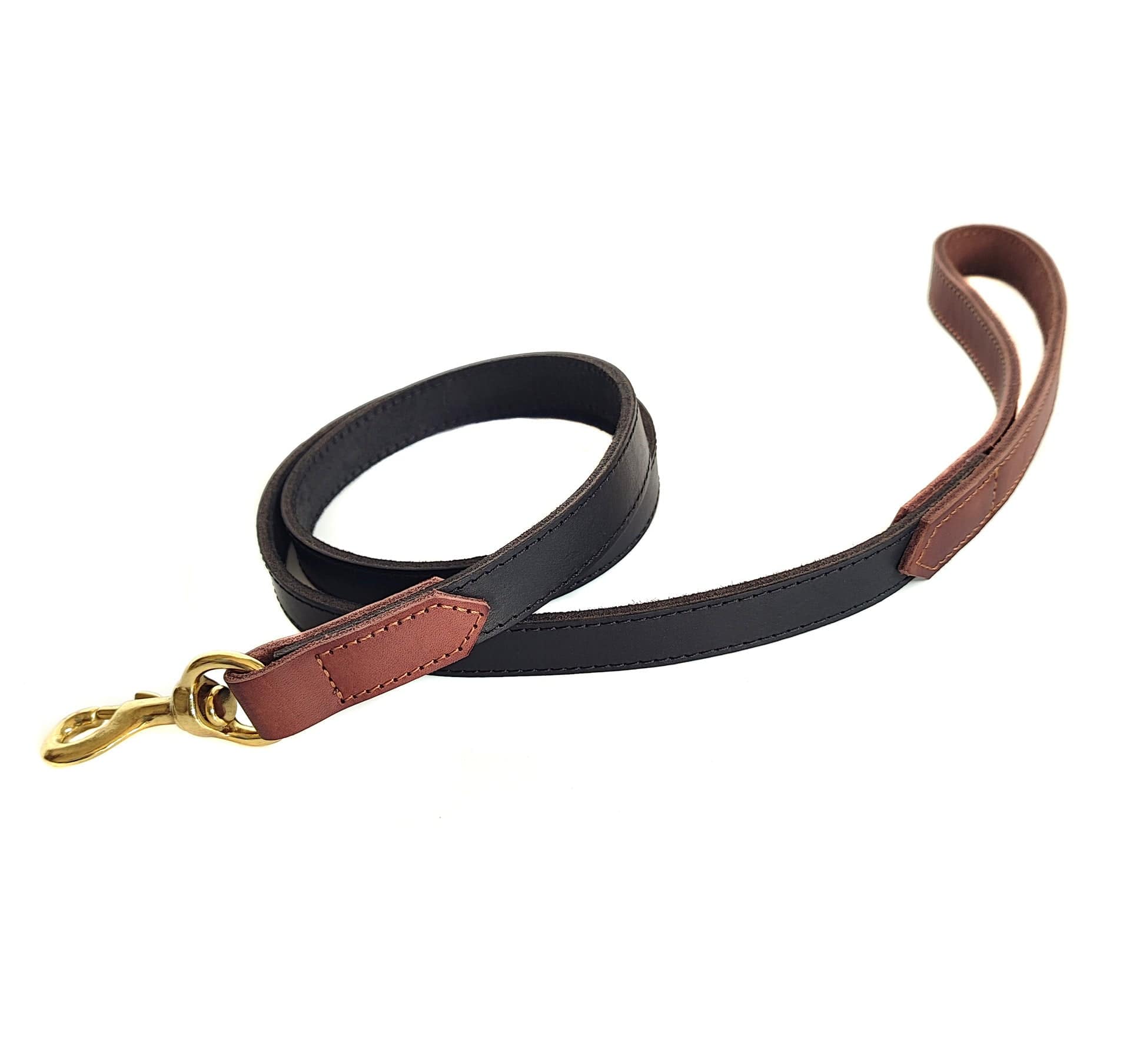 Dogs and Cats Boutique 10 Black / 120x2cm Fashion Personality Cowhide Pet Leash (To Get Done)