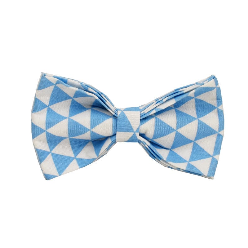 Dogs and Cats Boutique 11 Bowknot / L Blue Triangular Ring Rope Bow Vest Pet Dog (To Get Done)