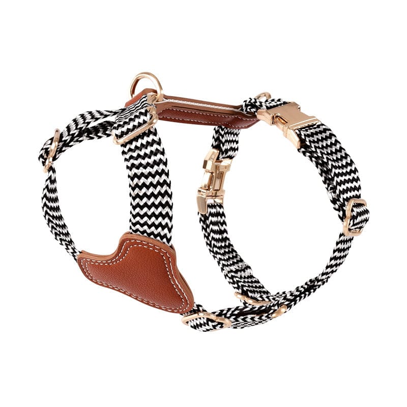 Dogs and Cats Boutique 11 brown / Chest straps / L Pet Vest-style Hand Holding Rope Dog Breast Strap Explosion-proof Dog Collar Lettering (To Get Done)