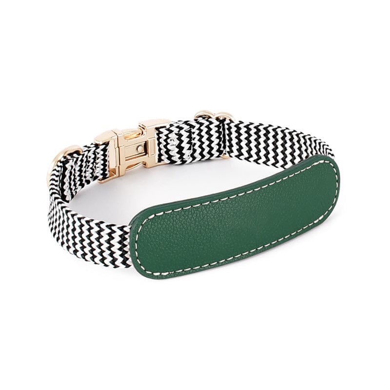 Dogs and Cats Boutique 11 green / choker / L Pet Vest-style Hand Holding Rope Dog Breast Strap Explosion-proof Dog Collar Lettering (To Get Done)