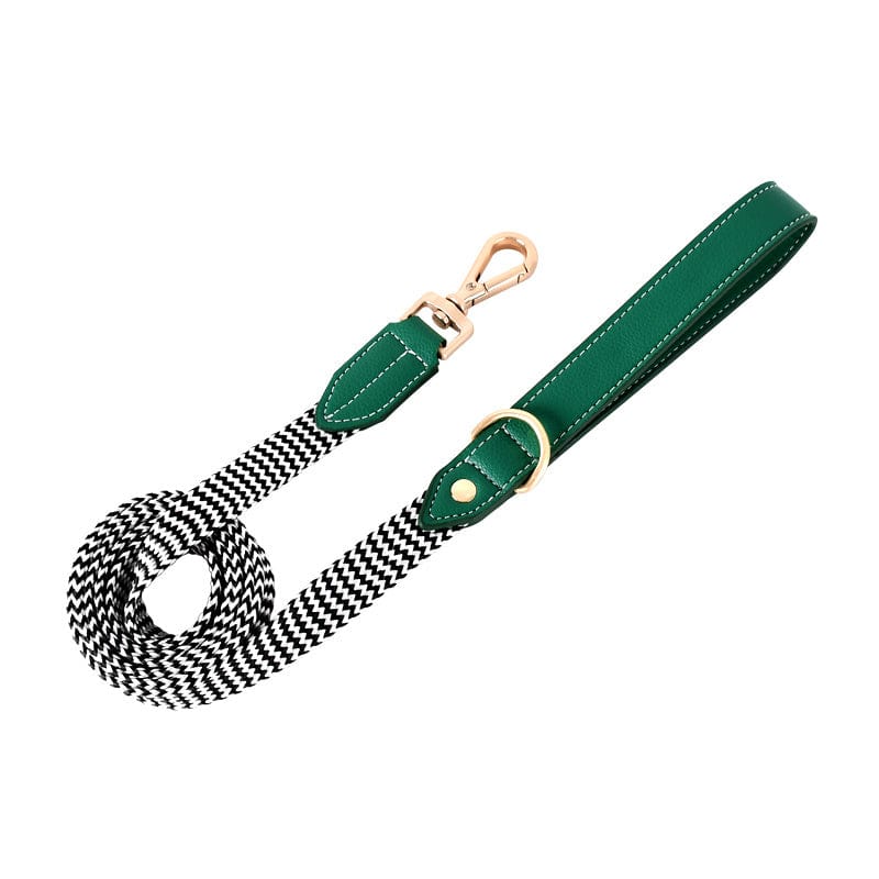 Dogs and Cats Boutique 11 green / Rope / 150CMx2.5CM Pet Vest-style Hand Holding Rope Dog Breast Strap Explosion-proof Dog Collar Lettering (To Get Done)