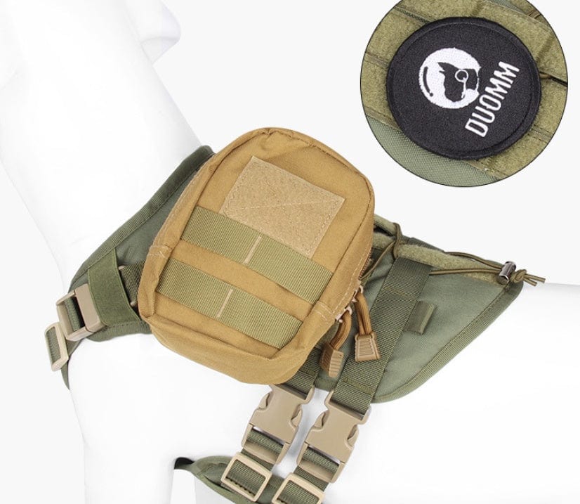 Dogs and Cats Boutique 11 Tactical Chest And Back Oxford Large Dog Vest (To Get Done)