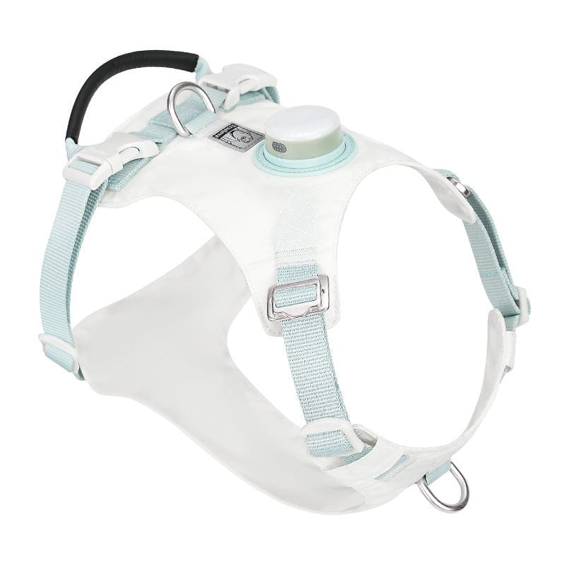 Dogs and Cats Boutique 11 White / L Dog Chest Harness Traction LED Outdoor Night Light (To Get Done)