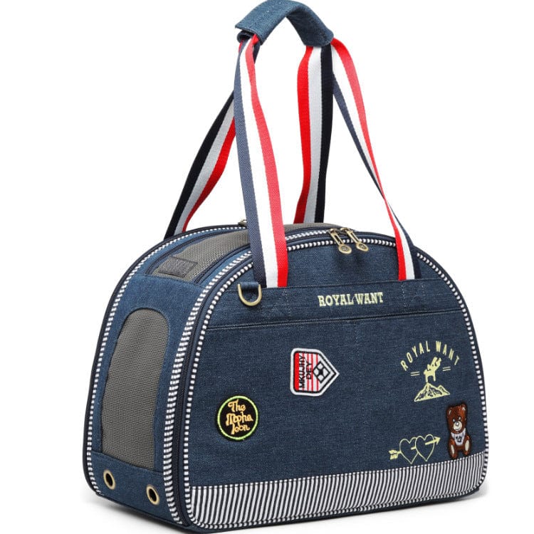 Dogs and Cats Boutique 13 Blue / 43X20X30cm Pet Diaper Bag Portable Japanese Style (To Get Done)