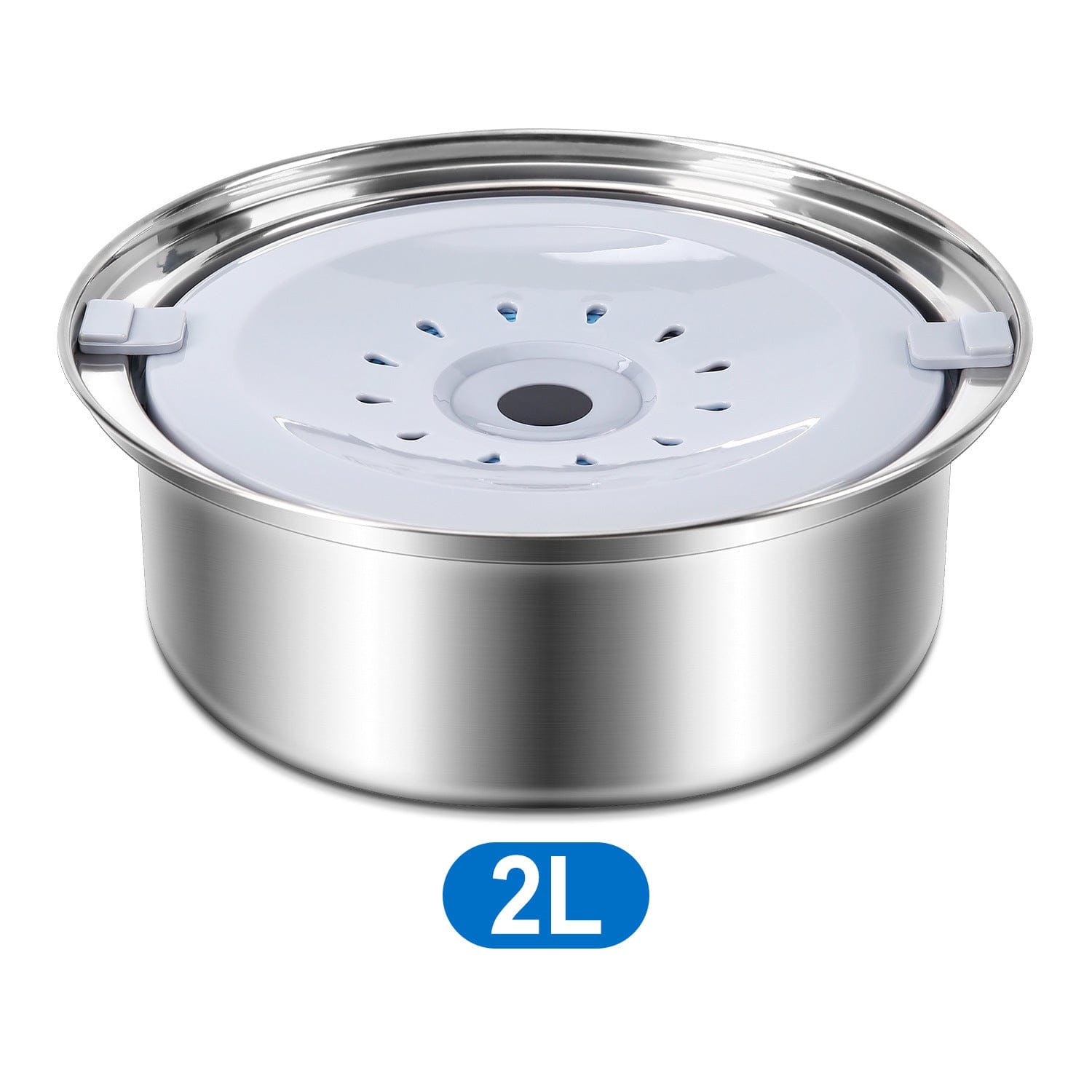 Dogs and Cats Boutique 14 Stainless Steel Large Capacity Floating Pet Bowl (To Get Done)