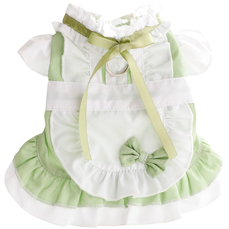 Dogs and Cats Boutique 3 Green / L Breezy Summer Pet Frock