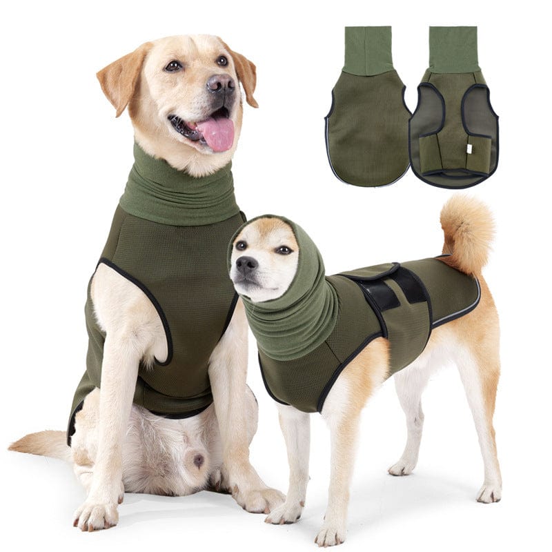 Dogs and Cats Boutique 5 Army Green / XS Pet Supplies Dog Mood Soothing Clothing Anti-anxiety Jacket (To Get Done)