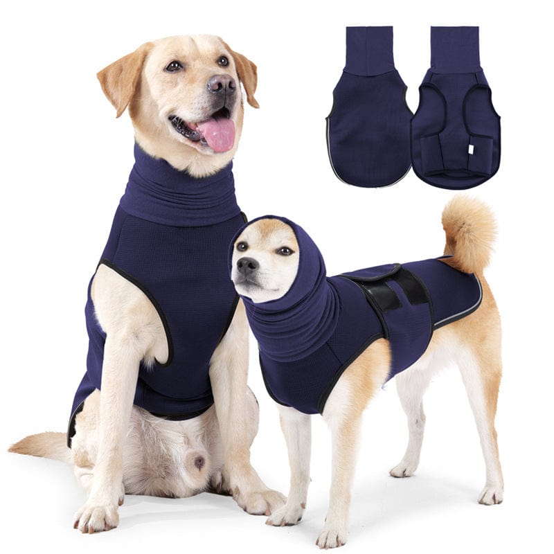 Dogs and Cats Boutique 5 Dark Blue / XS Pet Supplies Dog Mood Soothing Clothing Anti-anxiety Jacket (To Get Done)
