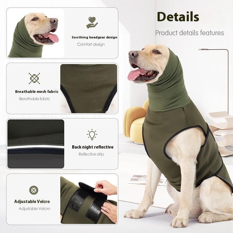 Dogs and Cats Boutique 5 Pet Supplies Dog Mood Soothing Clothing Anti-anxiety Jacket (To Get Done)