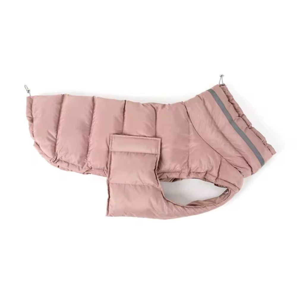 Dogs and Cats Boutique 5 Pink / S Dog Clothes Thickened Thermal Vest Cotton Coat (To Get Done)