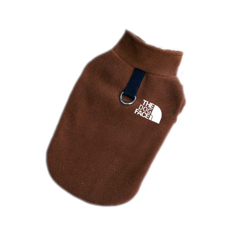 Dogs and Cats Boutique 6 Brown / S Pet Dog Clothes Polar Fleece Clothing Traction Warm Vest (To Get Done)