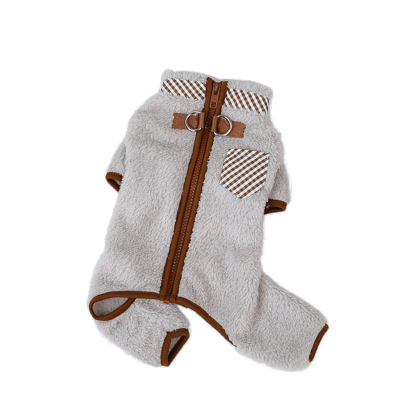 Dogs and Cats Boutique 6 Fleece Dog Jumpsuit