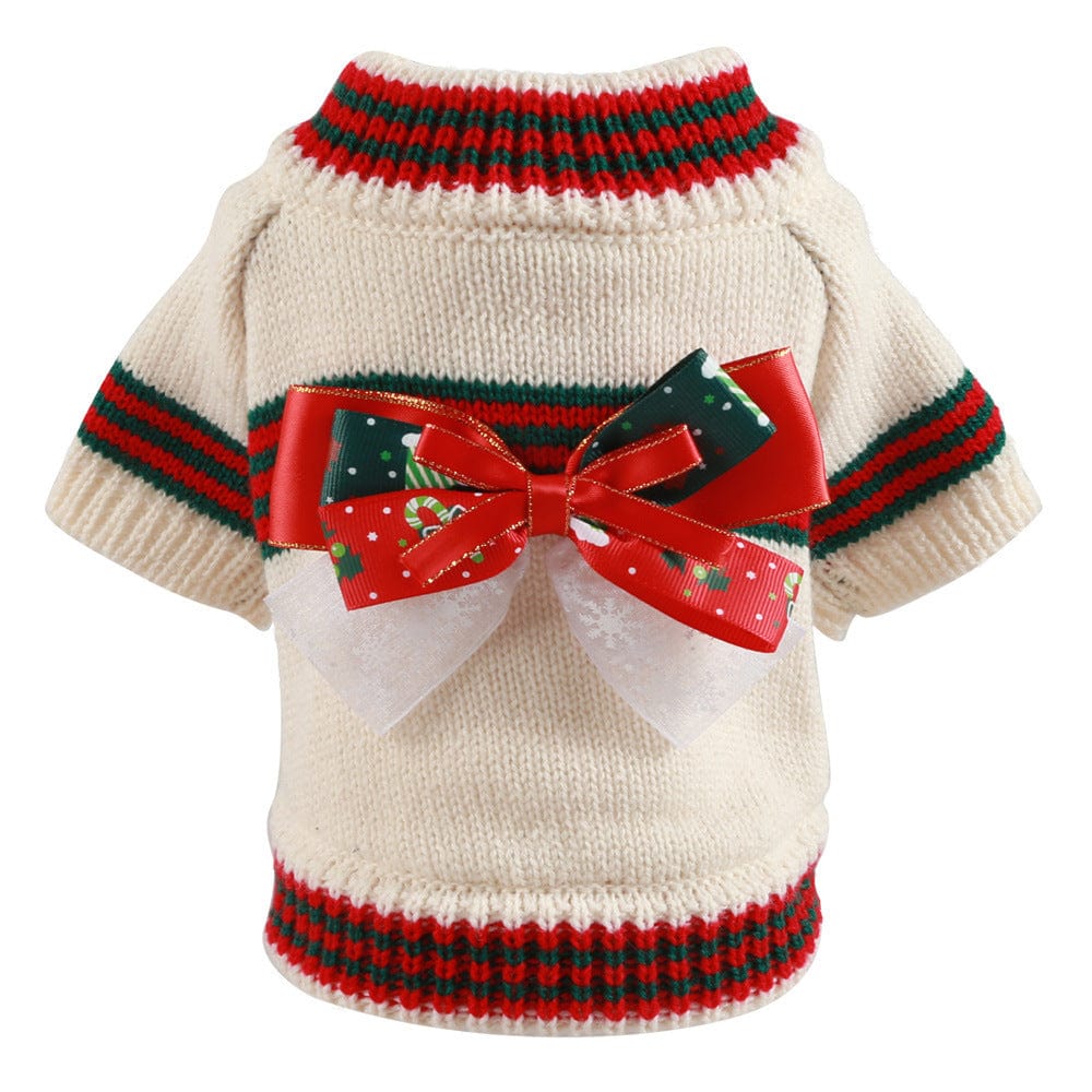 Dogs and Cats Boutique 6 Pet Clothes Christmas And New Year Warm (To Get Done)