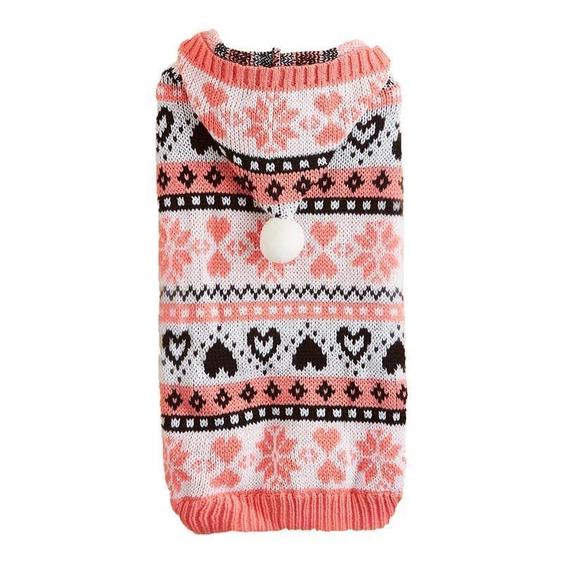 Dogs and Cats Boutique 6 Pet Clothes Snowflake Love Striped Camouflage Knitted Warm Bardo Bichon VIP Dog Sweater (To Get Done)