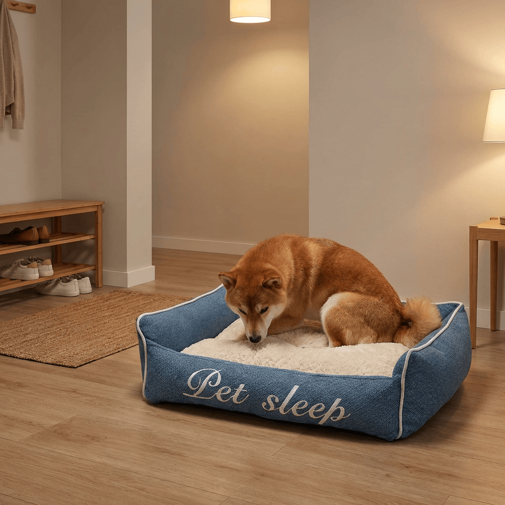 Dogs and Cats Boutique beds Square Pet Sleep Bed