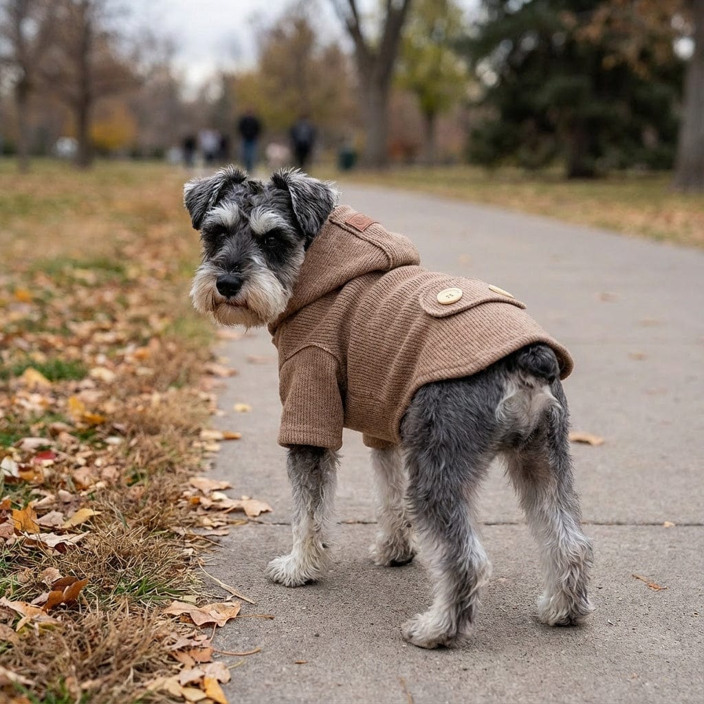 Dogs and Cats Boutique fall-winter-coats Brown / S Pet Woolen Coat