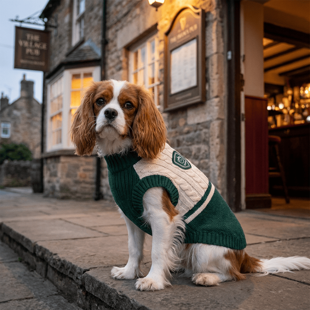 Dogs and Cats Boutique fall-winter-sweaters ChicPaws Preppy Dog Sweater