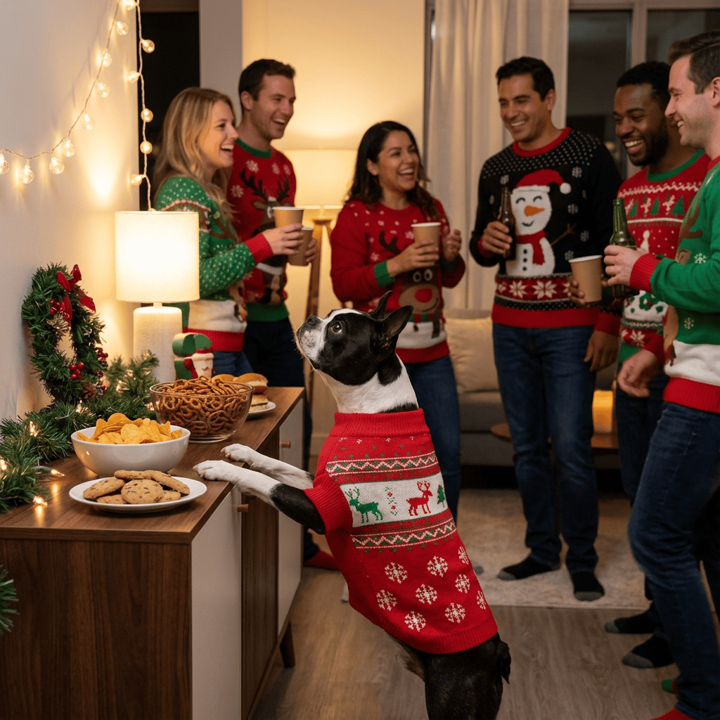 Dogs and Cats Boutique fall-winter-sweaters Festive Comfort Pet Sweater