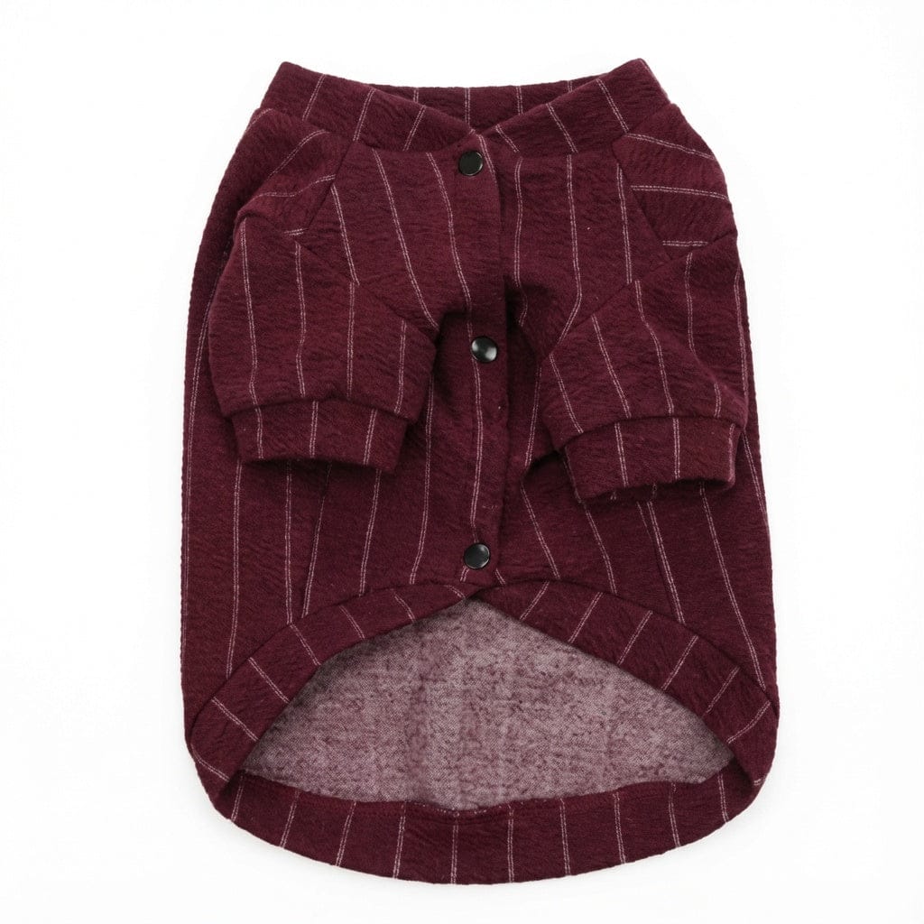 Dogs and Cats Boutique fall-winter-sweaters Striped Baseball Dog Jacket