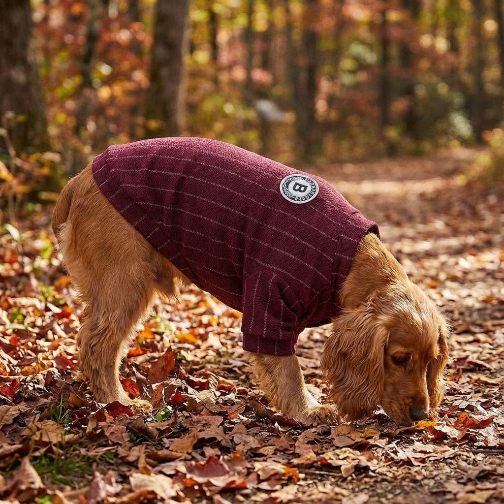 Dogs and Cats Boutique fall-winter-sweaters Striped Baseball Dog Jacket