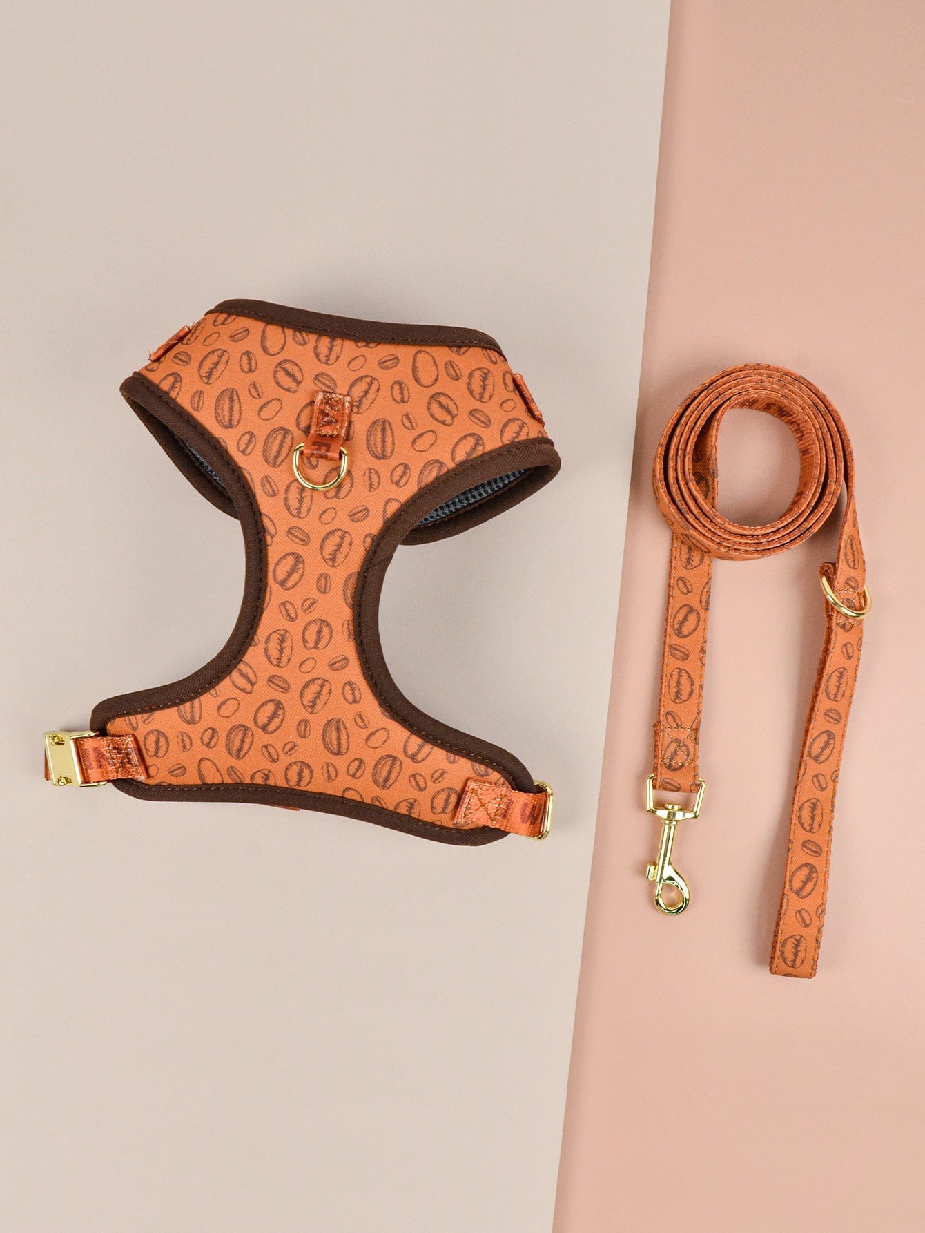 Dogs and Cats Boutique harnesses Coffee Beans / L CoolStride Dog Harness