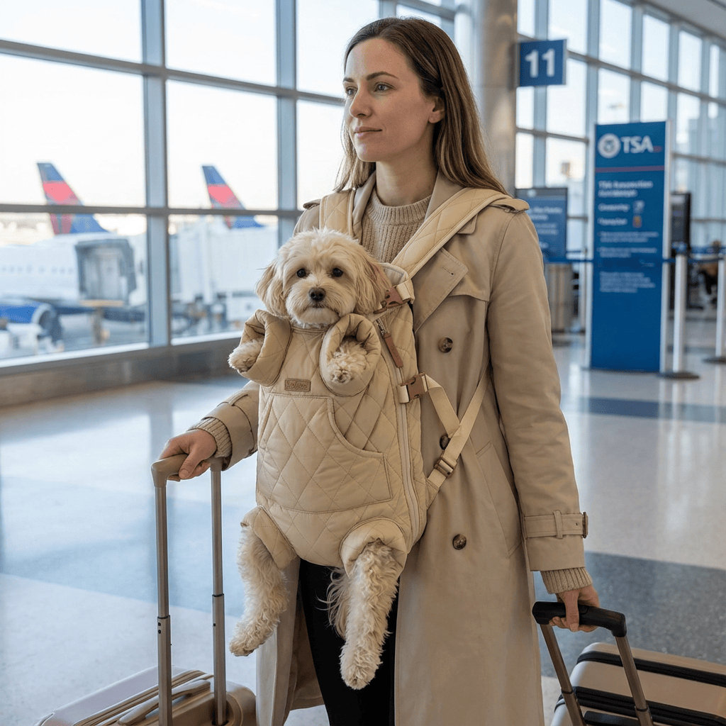 Dogs and Cats Boutique pet-bags SnugglePack Pet Backpack Carrier with Hidden Hood