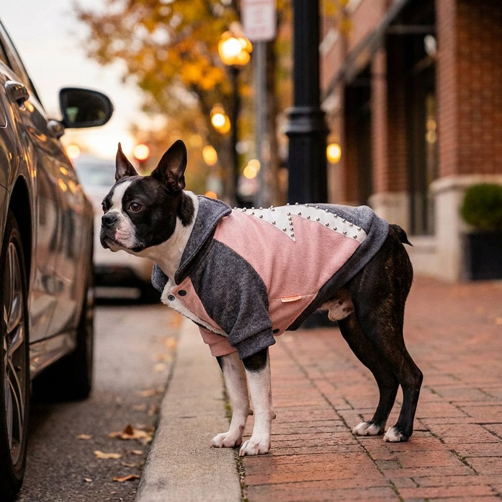 Dogs and Cats Boutique spring-summer-sweaters Candy Two Tone Dog Jacket