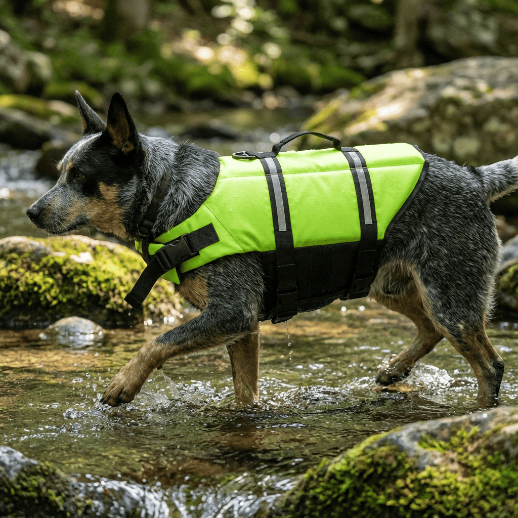 Dogs and Cats Boutique spring-summer-vests Green / XXS Dog's Life Jacket