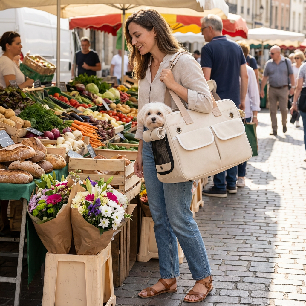 CozyCloud Soft-Sided Pet Carrier