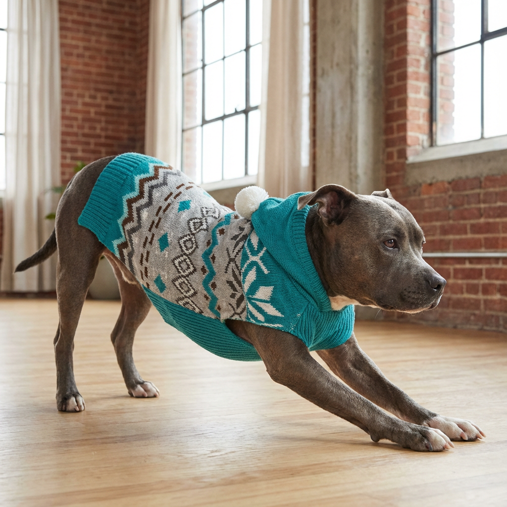 Classic Diamond Pet Sweater