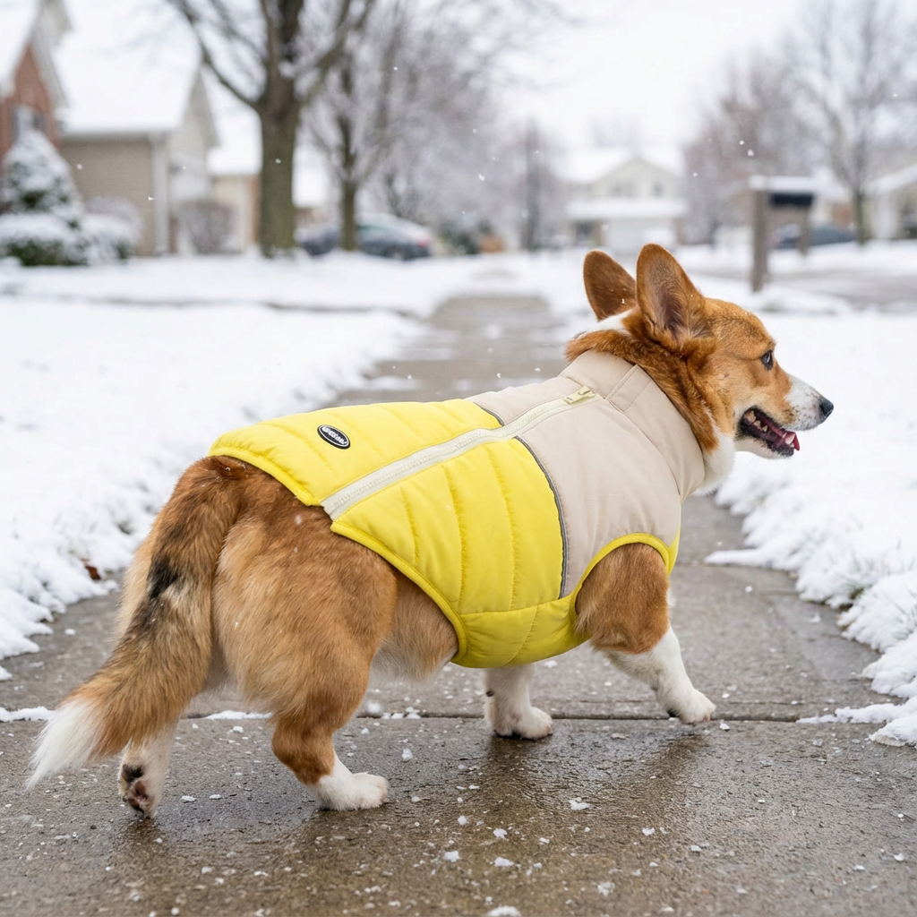 Stylish Zipper Dog Vest