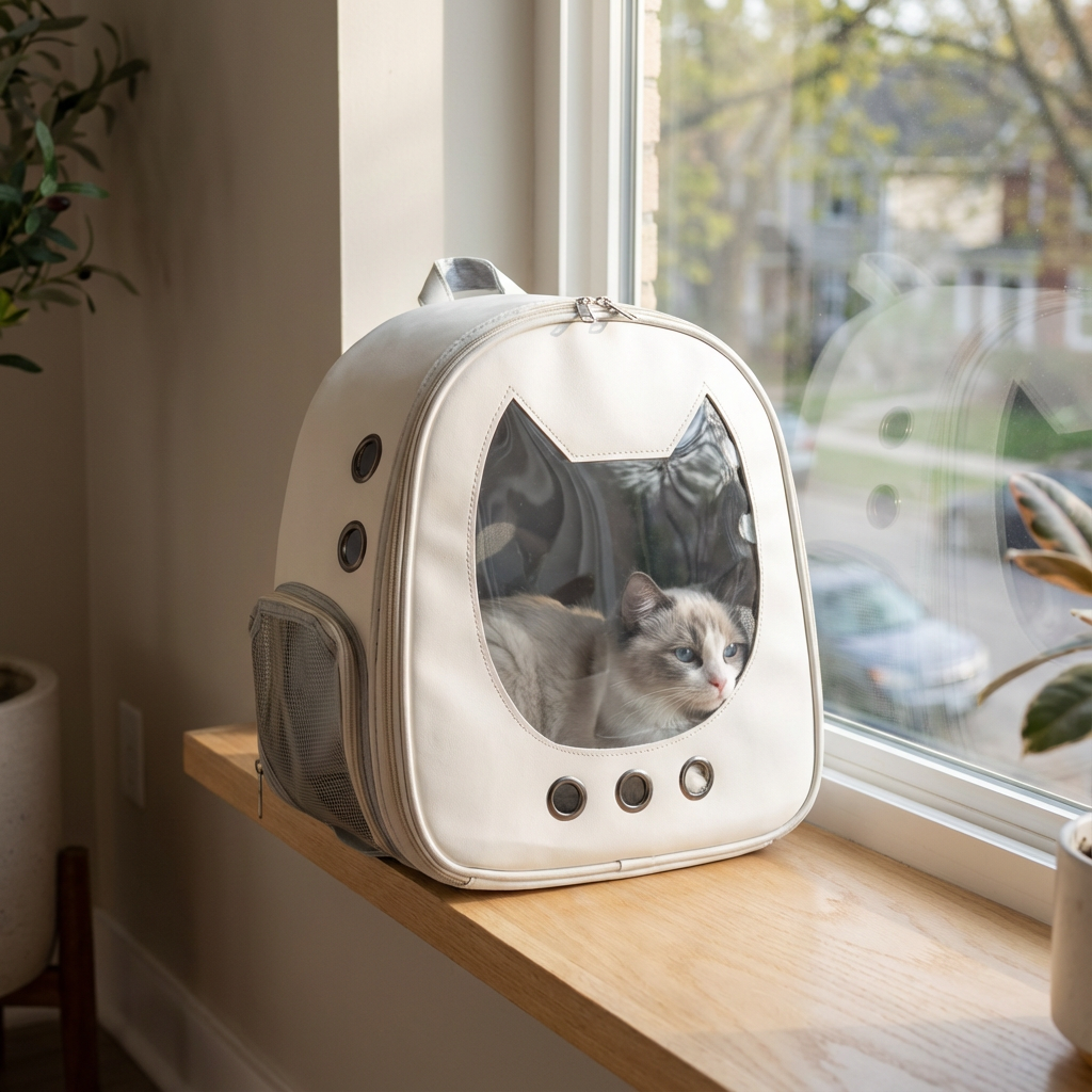 Stylish Cat Travel Backpack