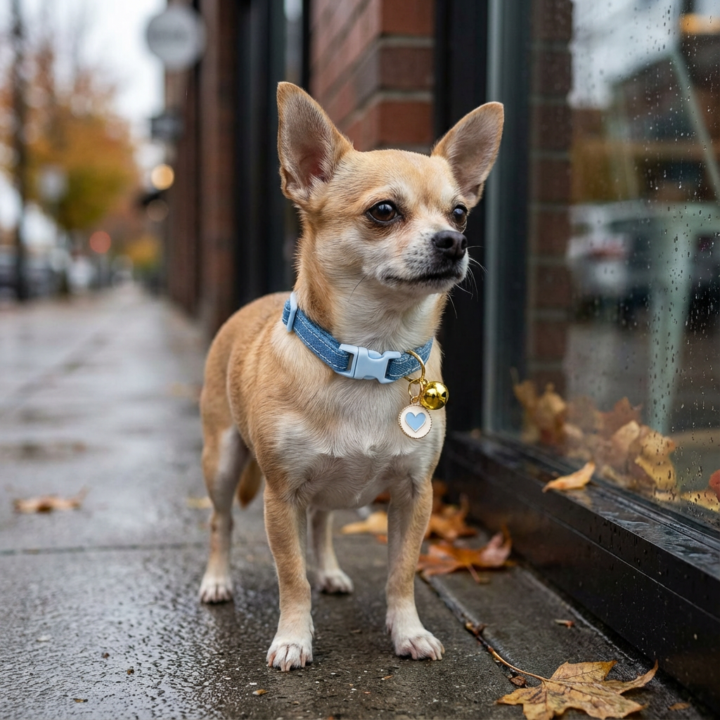 Buckle Closure Cat Bell Collar