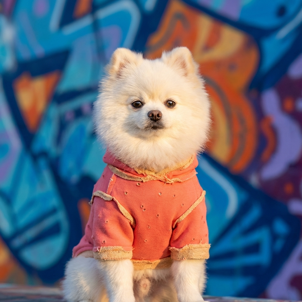 Urban Style Dog Hoodie