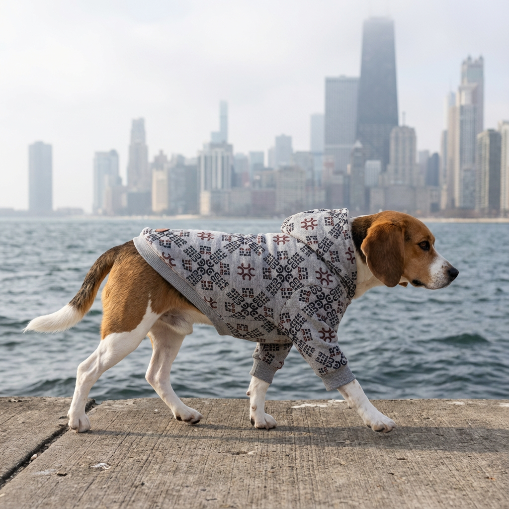 Itty Bites Hooded Dog Sweater