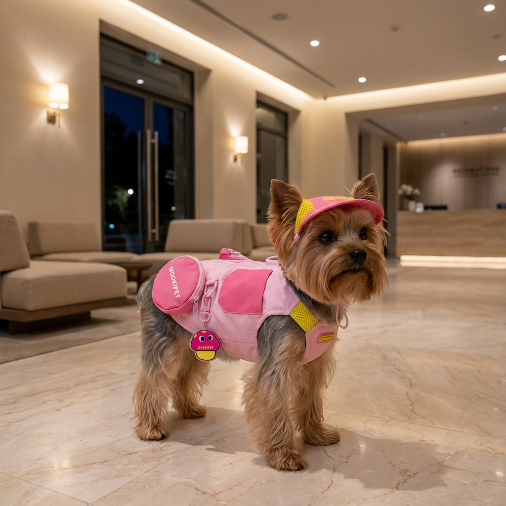 Mushroom Pendant Charm Dog Summer Vest