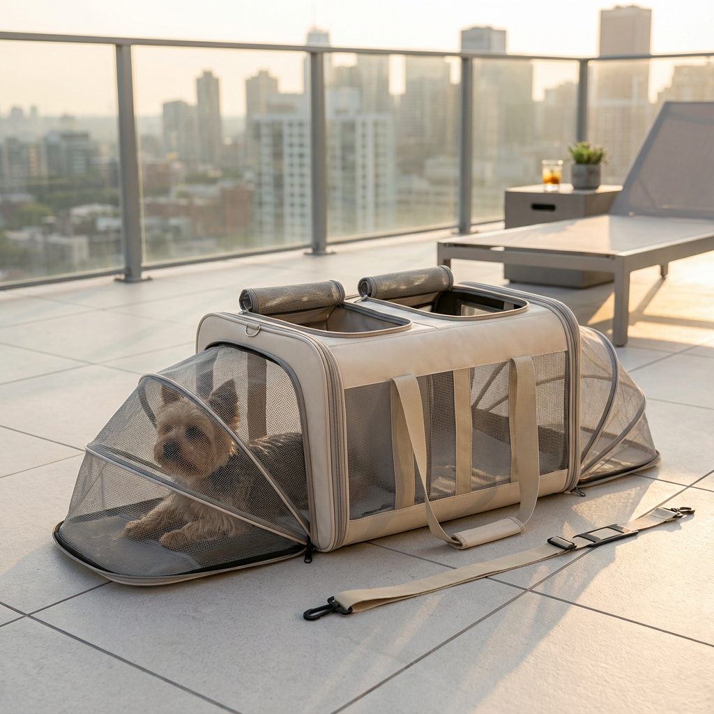 Expandable Pet Travel Carrier