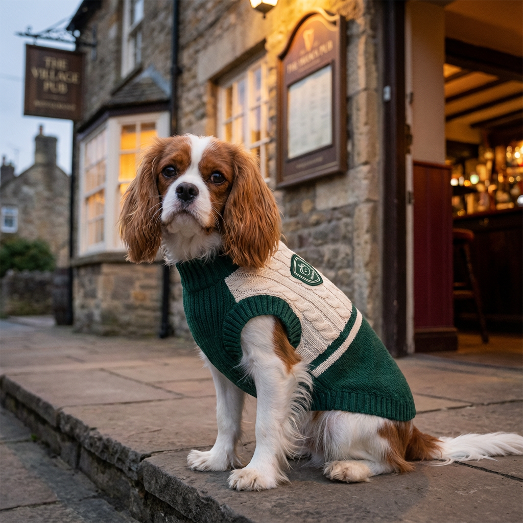 ChicPaws Preppy Dog Sweater
