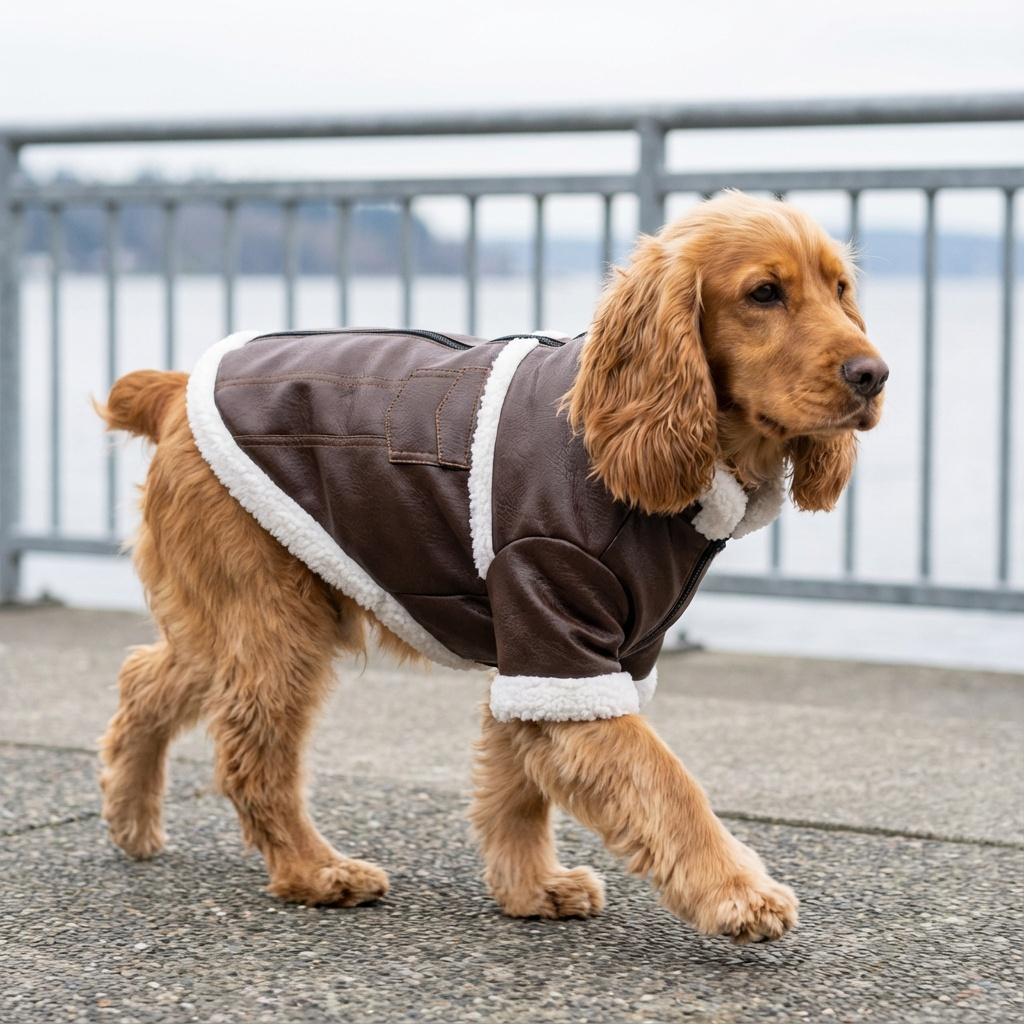 Warm And Fuzzy Winter Dog Jacket
