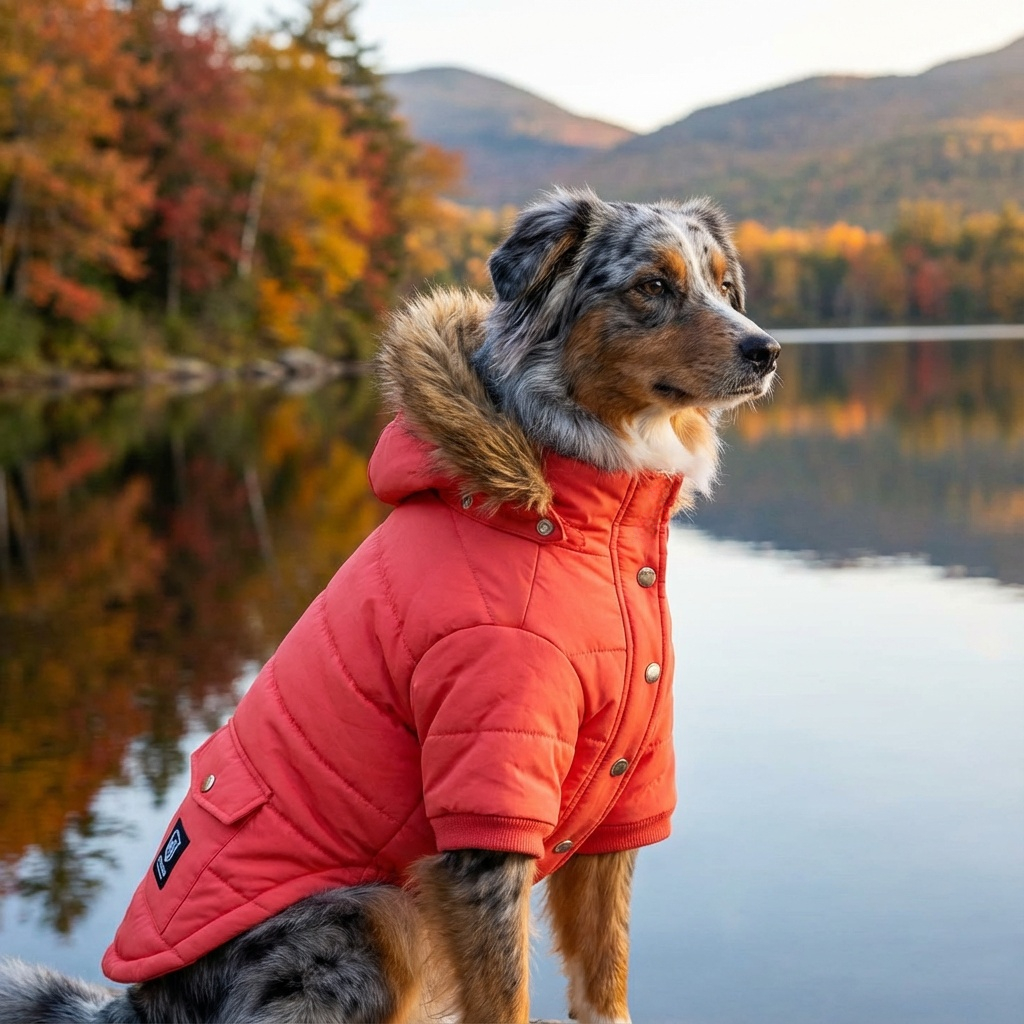 Big Bad Woof Hooded Winter Dog Coat