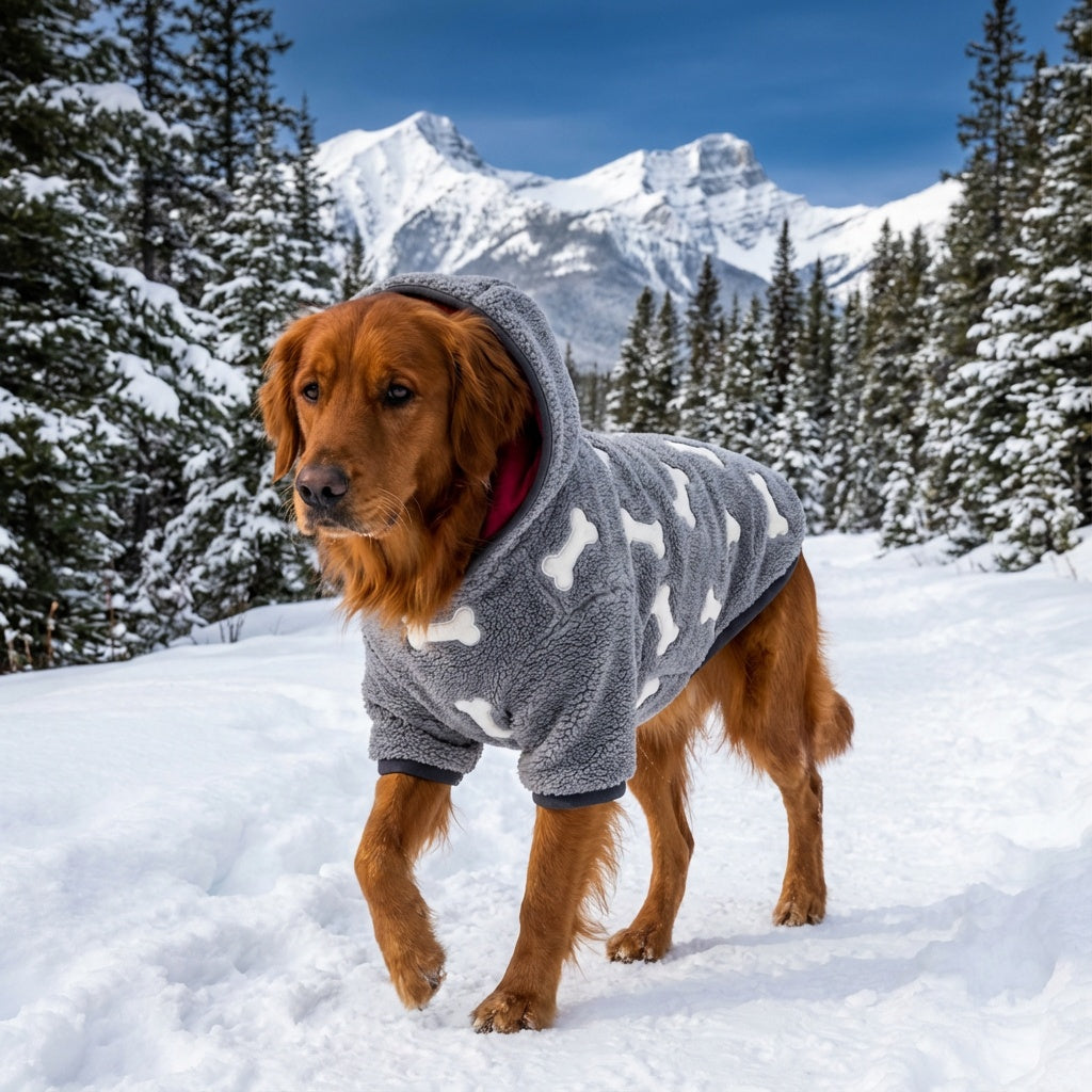 Detachable Double-sided Dog Winter Coat