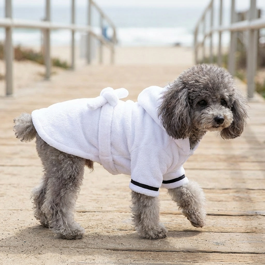 Super Absorbent Cotton Dog Robe