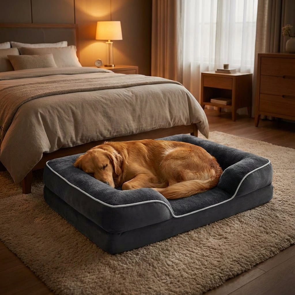 Premium Memory Foam Dog Bed