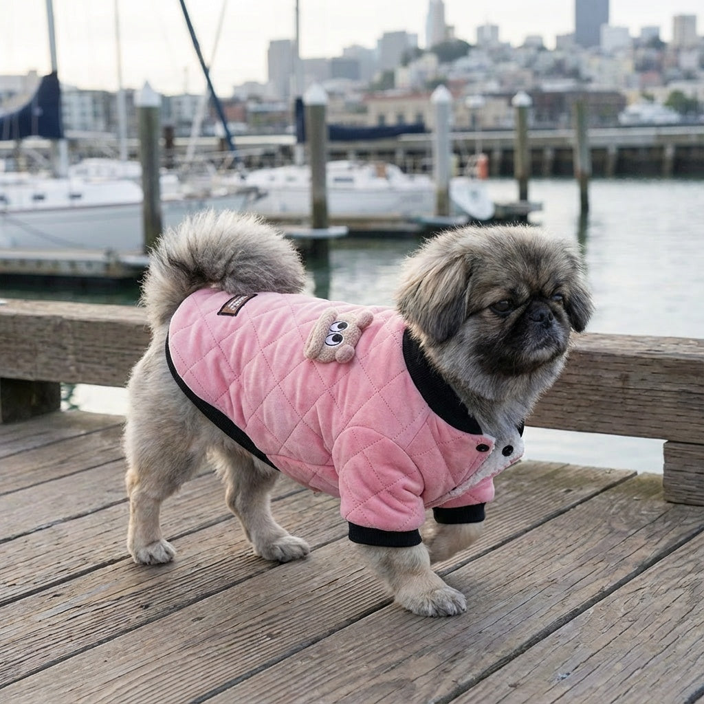 Purfect Touch Quilted Winter Dog Coat