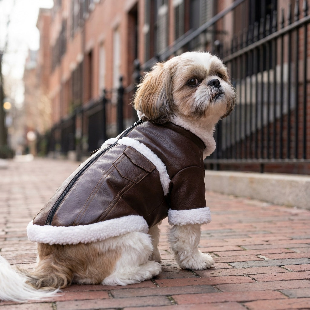 Warm And Fuzzy Winter Dog Jacket