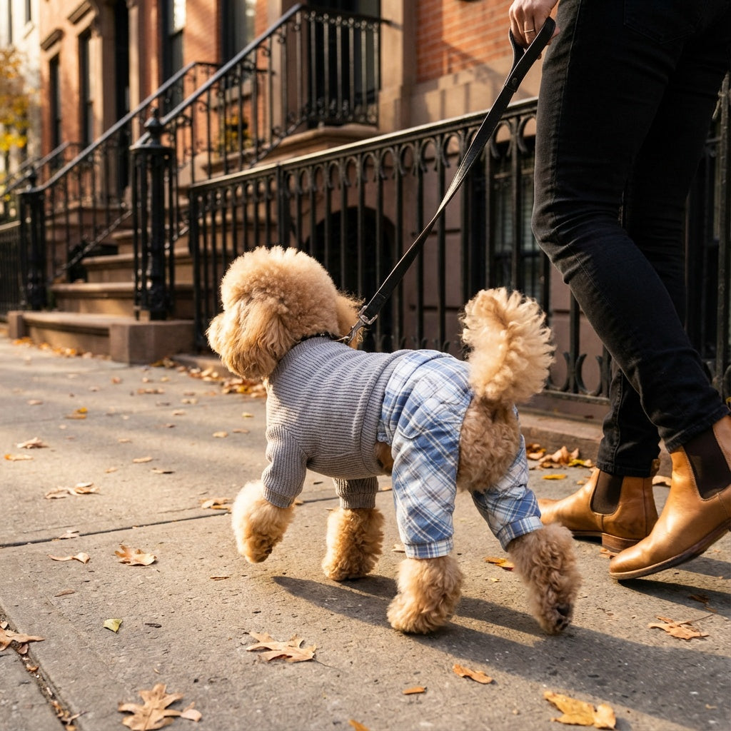 Cozy Plaid Dog Dress