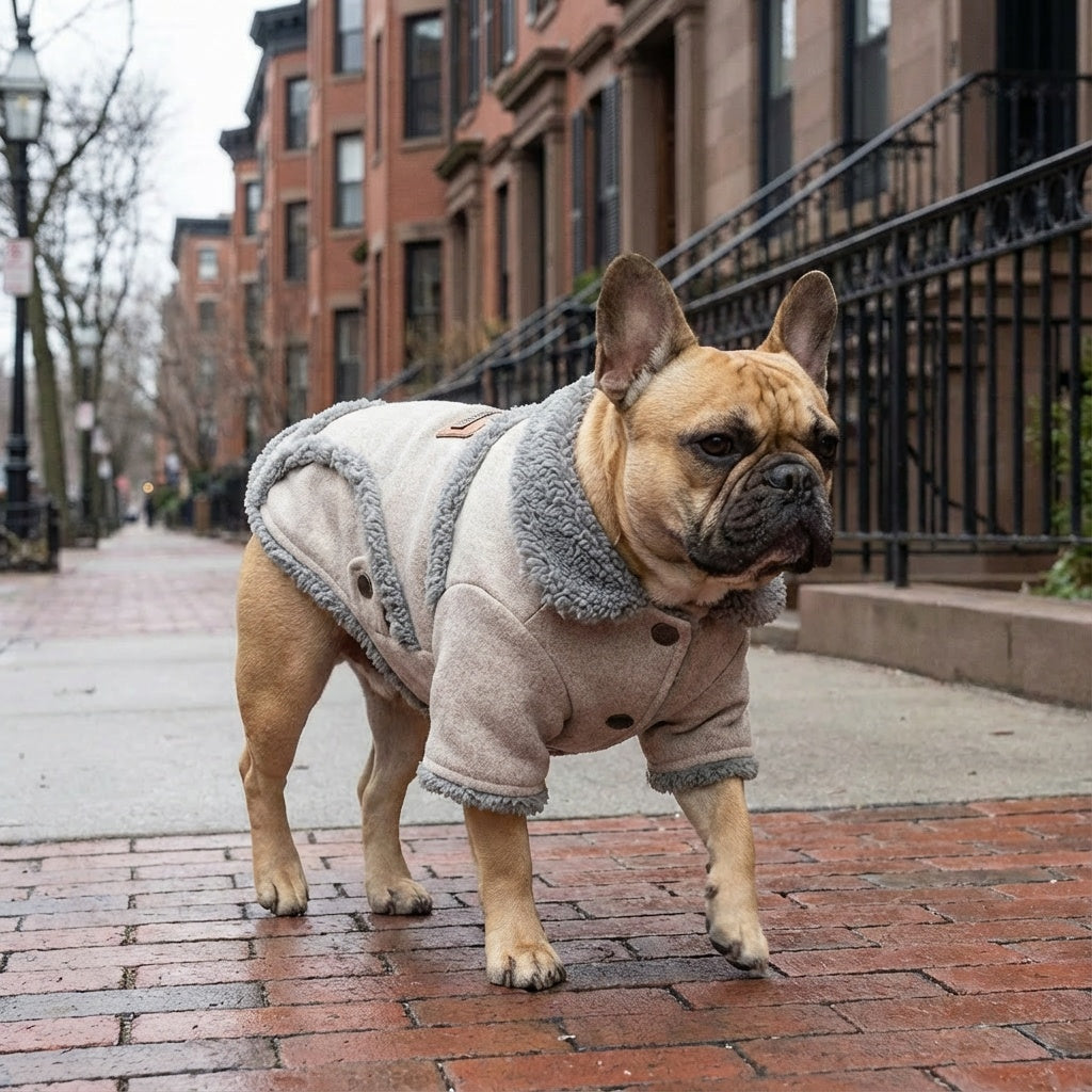 French Bulldog Thick Warm Dog Jacket