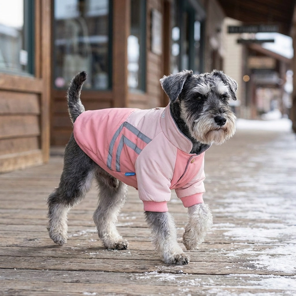 Puppy Reflective Strip Winter Dog Coat
