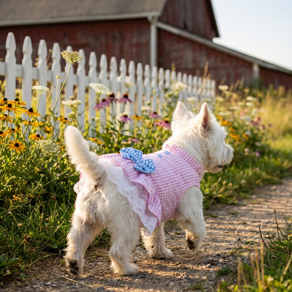 Elegant Summer Pet Dress